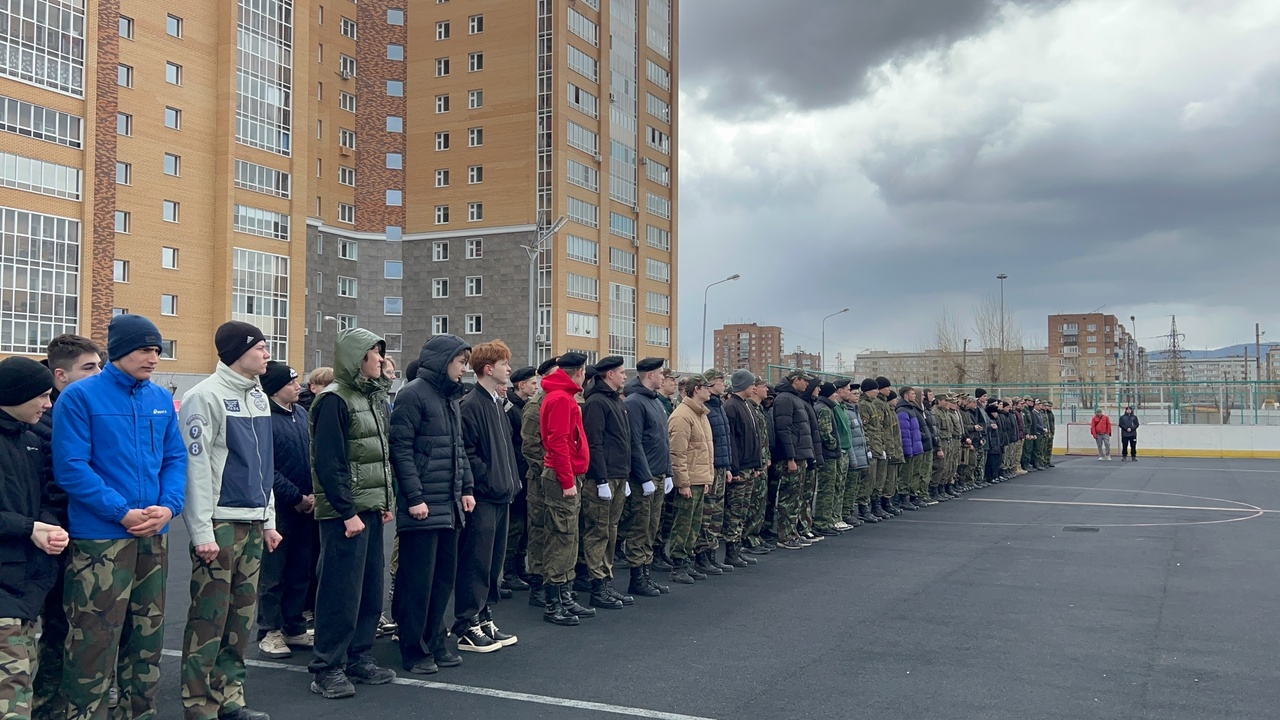 Районная спартакиада призывной и допризывной молодежи.